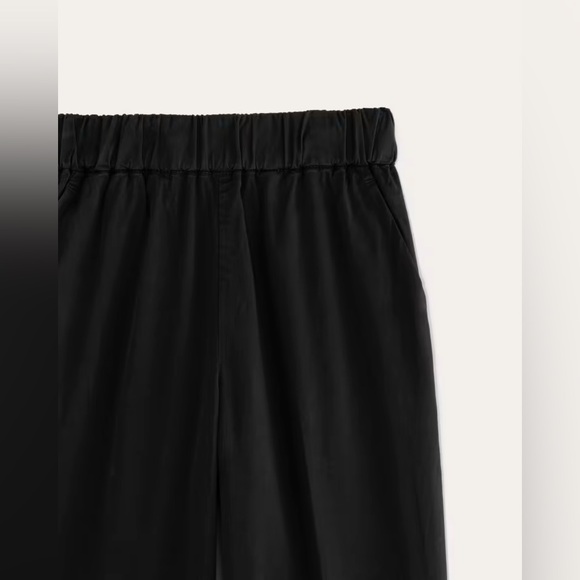 Everlane The Easy Pant Straight Pant Cotton Pull On Elastic Waist Women's Small - Picture 6 of 13